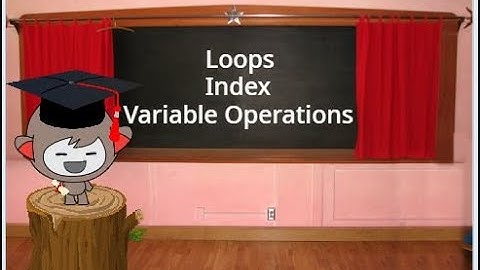 Scratch Tutorial | Loop | Index | Variable Operation | How to use loops