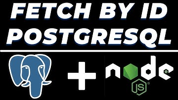 Fetch Data by ID in PostgreSQL database using Node JS and Postman tutorial | REST API