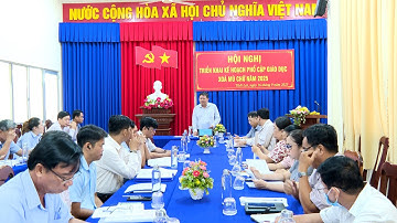 XÃ THỚI LAI | TRIỂN KHAI THỰC HIỆN PHỔ CẬP GIÁO DỤC XÓA MÙ CHỮ NĂM 2025