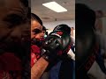boxing class with coach Manny