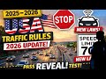USA Traffic Rules 2026 Revealed 🚦 | 30 DMV MCQs You Must Know