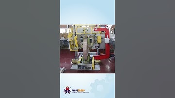 Automatic Steel Coil Wrapping Packaging Machine