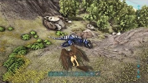 Taming a wild tek rex Ark