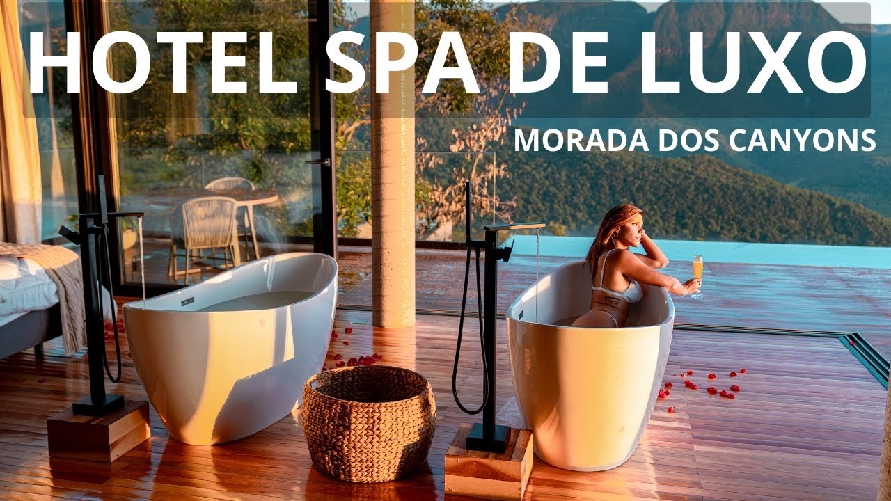 O hotel SPA mais LUXUOSO do Brasil. Morada dos Canyons.