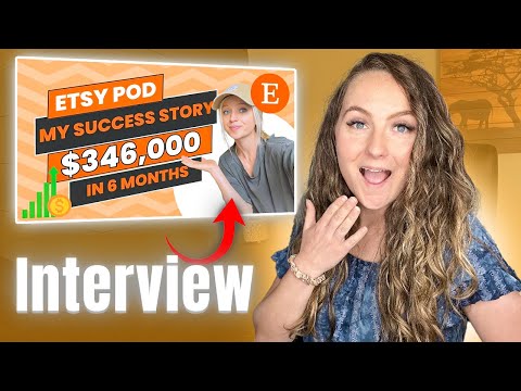 Interview With NEW Super Successful Etsy Seller Natalie 🔥