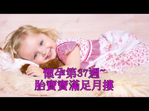 懷孕第37週~胎寶寶滿足月摟 【我懷孕了】