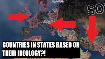 HOI4 Timelapse || What if countries were in one state based on their ideology in 1936 ||