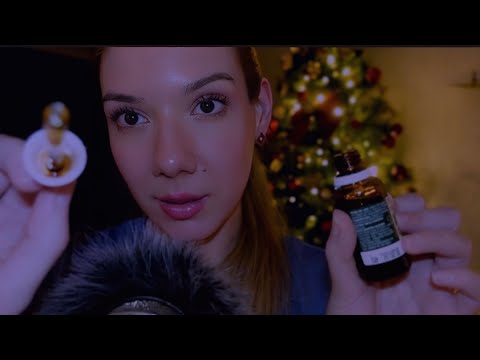 ASMR cuidando assim porque você está cansado(a) e precisa dormir (atenção pessoal, sons delicados)