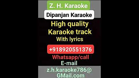 UNKE DEKHE SE JO AA KARAOKE JAGJIT SINGH