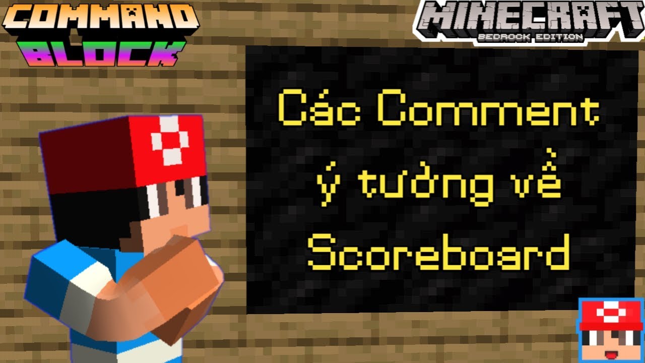 Các Comment ý tưởng về Scoreboard | Command Block | MCPE/BE 1.12 - YouTube
