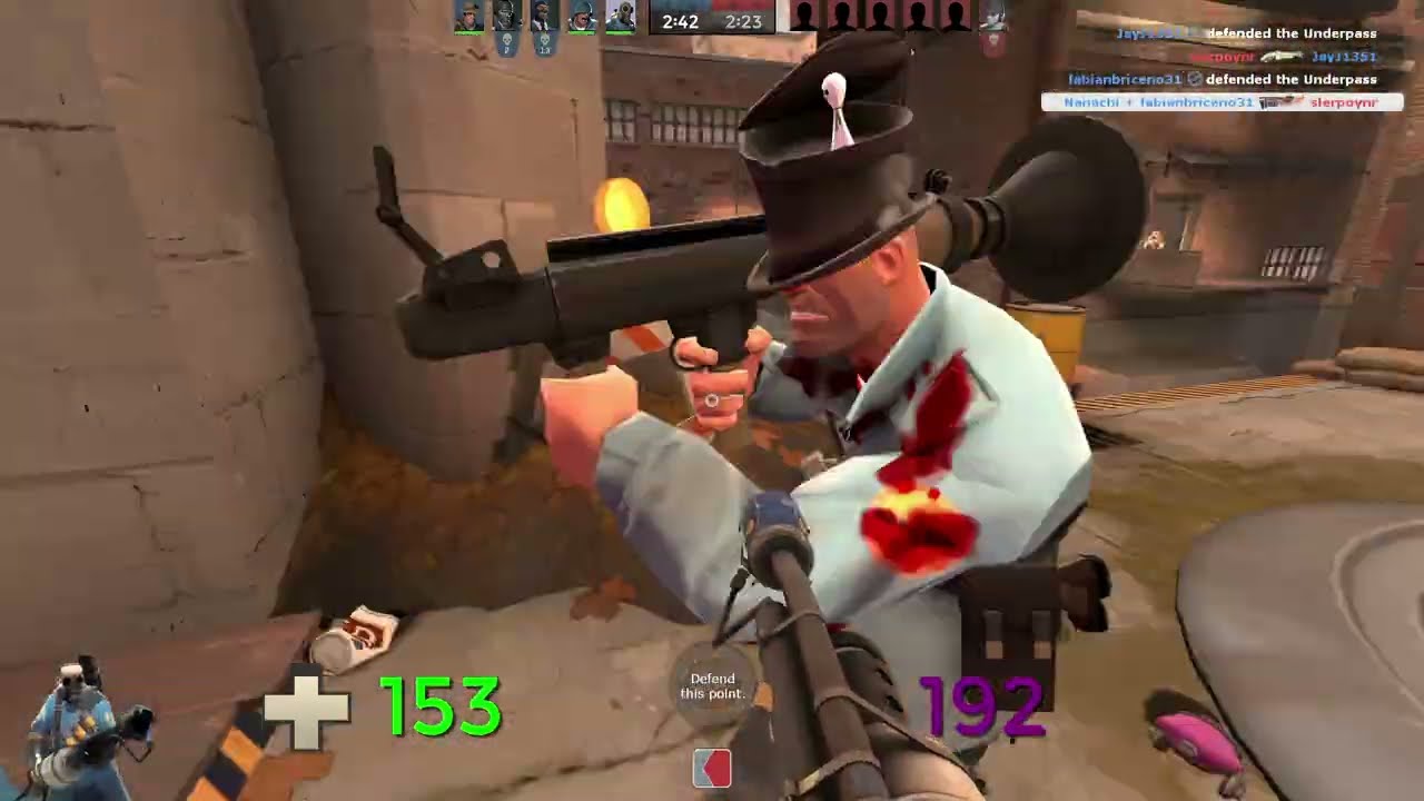 Team Fortress 2 Pyro Gameplay
