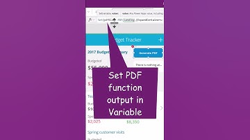 How to Download PDFs DIRECTLY from Power Apps with the PDF Function #Shorts