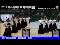 2018全国高校総体弓道　男女団体決勝戦