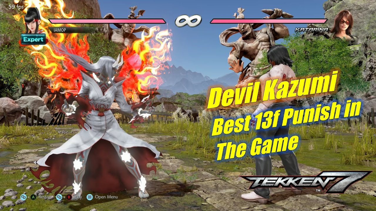 kazumi Devil Kazumi All Special Moves. Broken 13f Punisher - YouTube