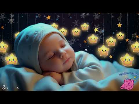 Baby Sleep Music🌙Lull Baby Fall Asleep Instantly💖Overcome Insomnia Fast💤Mozart & Brahms Lullabies