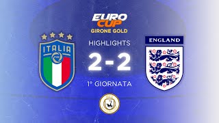 HIGHLIGHTS ITALIA VS INGHILTERRA 2 - 2