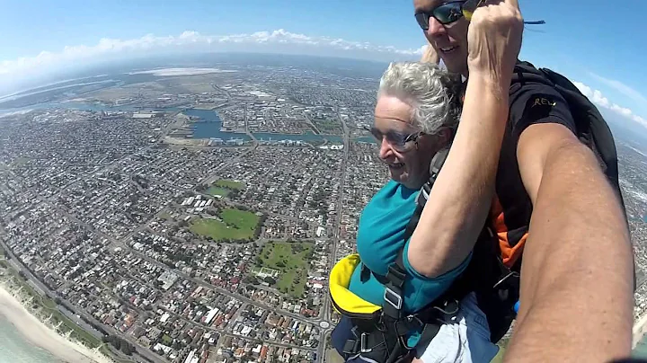 Irene Dawson at Coastal Skydive