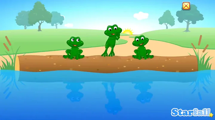 ＂Five Little Speckled Frogs＂ a Starfall™ Movie from Starfall.com
