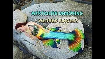 Unboxing Mertailor Paradise Betta Whimsy + Webbed Mermaid Gloves