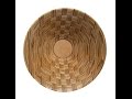 Bowl from a Board using Baltic Birch Plywood with a Weave Style