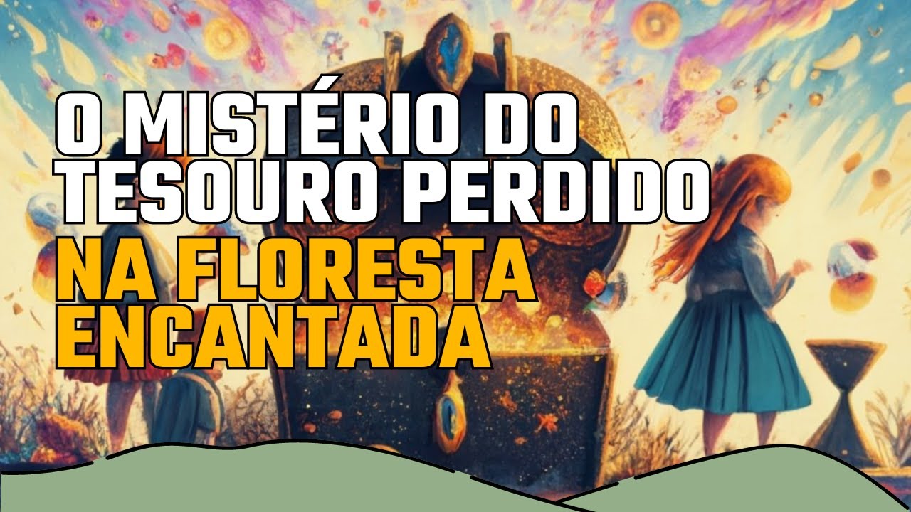 Um misterioso aventureiro entrando em uma floresta encantada