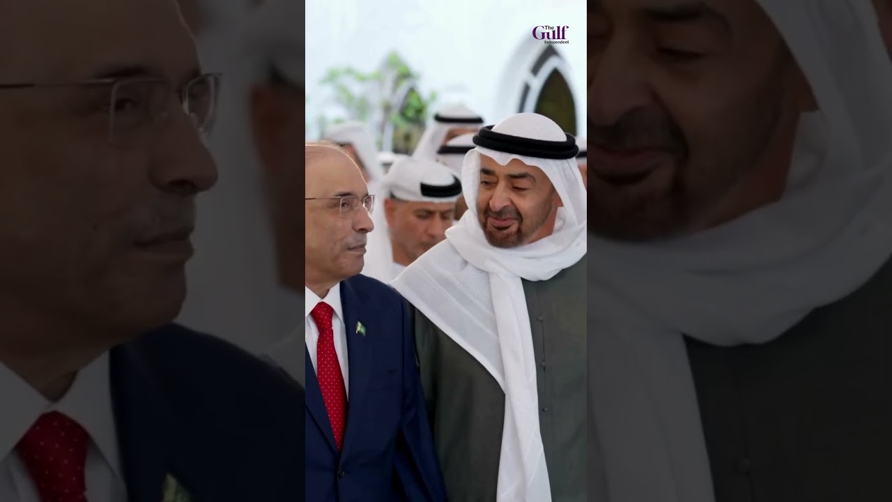 UAE President Mohamed Bin Zayed Welcomes Pakistani President Zardari to Abu Dhabi for Key Talks