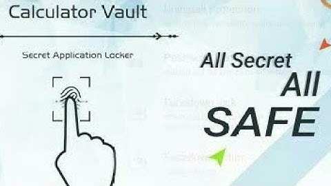 Use calculator to hide your photos without root 100% working