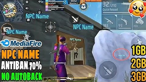 FF NPC NAME CONFIG FILE TODAY UPDATED‼️FREE FIRE MAX NPC NAME CONFIG FILE‼️NPC NAME HACK CONFIG FILE