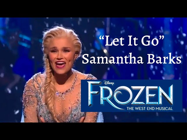 Samantha Barks - FULL Let It Go | Frozen West End - London (Royal Variety Performance) class=