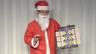 手品・マジック●DPG心のホワイトボード(クリスマス用キット)●K7713A