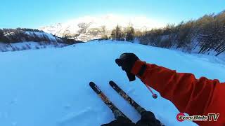 Test skis Faction Prodigy II  2026 en action