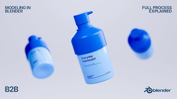 Make this under 10 mins in Blender. texturing, lighting. Product visualization | full tutorial.