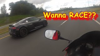 Race With Audi R8 200km