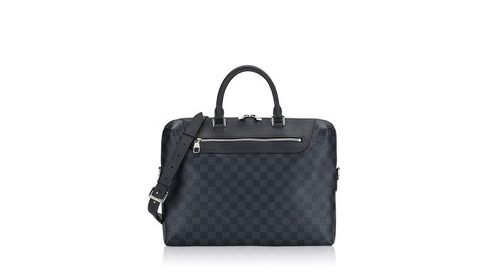 Black Louis Vuitton Damier Graphite Porte Documents Jour Business Bag
