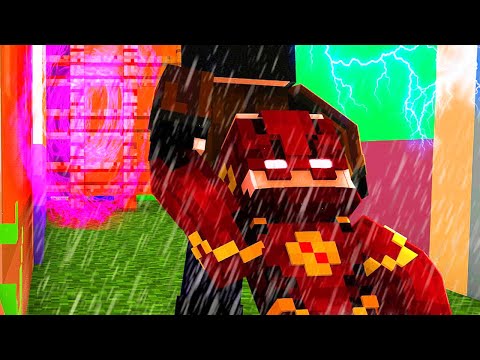 Minecraft - MEU AMIGO THE FLASH DESAPARECEU - FÉRIAS DE HERÓIS #9