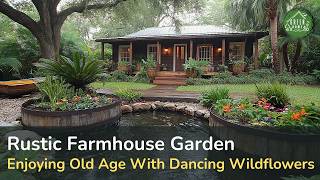 Enjoying Old Age With Dancing Wildflowers - The Heartbeat Of A Rustic Farmhouse Garden
