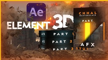 Create Realistic 3D Environments in Element 3D – After Effects Tutorial (Part 1)