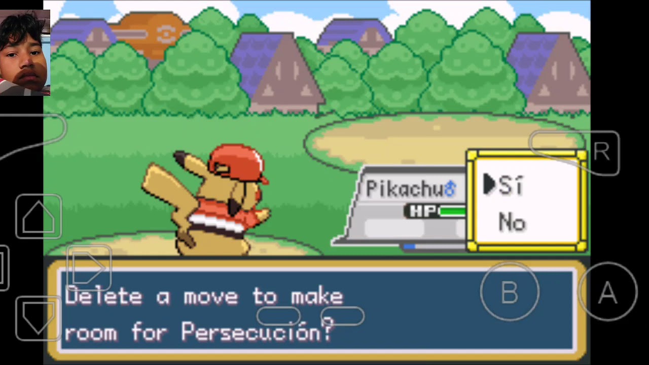 Jogando Pokémon 