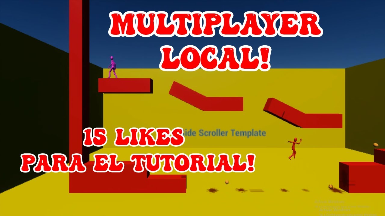 UE| MULTIPLAYER LOCAL! PAINT BALL!
