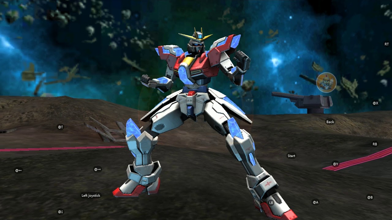 เกม กันดั้ม Update 2022 กระบวนท่าหมัดสำนักจิเก็นฮาโอริวใน Gundam Battle Mobile