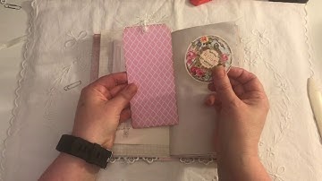 Travelers notebook insert junk journal style