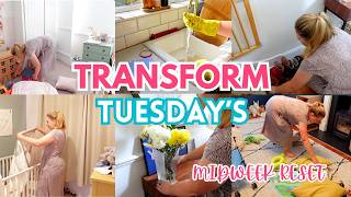 Transform Tuesday's - Midweek Reset Routine | Tidy, Clean & Reset the House