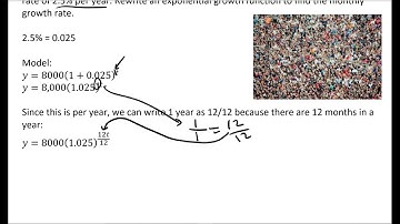 Algebra2 Lesson 6.2: Exponential Models