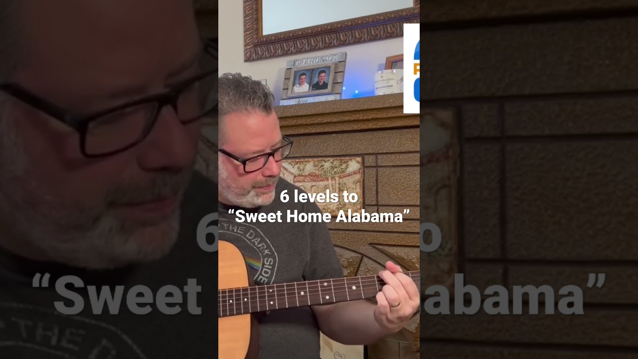 Урок игры на гитаре Sweet Home Alabama — шаг за шагом
