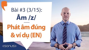 Bài #3 (3/15) - Âm /z/: Phát âm chính xác & ví dụ (EN) - Phát âm tiếng Anh giọng Mỹ
