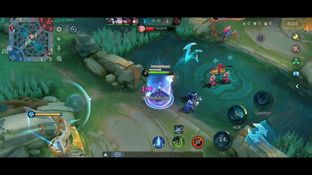 Mobile legends mid lane vexana gameplay(MRO)