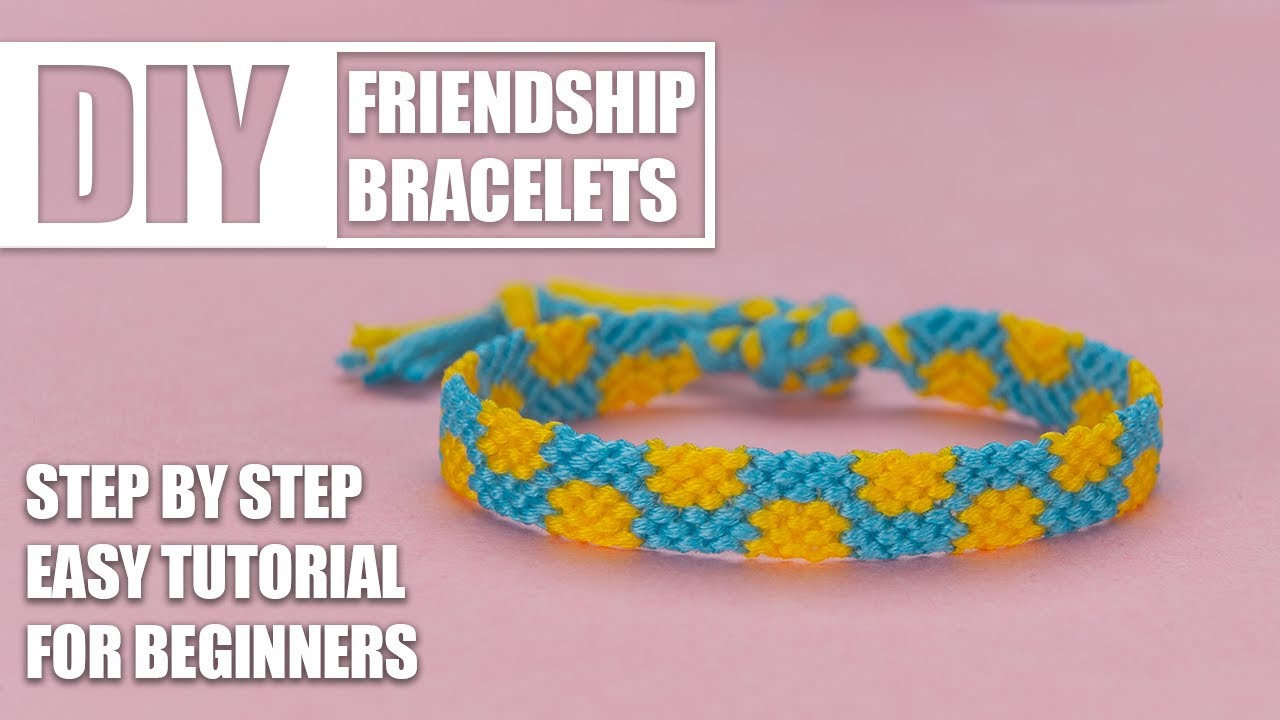 Dots Spots Zigzag Squiggly | Friendship Bracelets Step by Step Tutorial ...