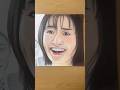 #松本まりかチャレンジ #色鉛筆画