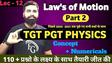 UP TGT SCIENCE | UPPGT PHYSICS CLASSES | Law