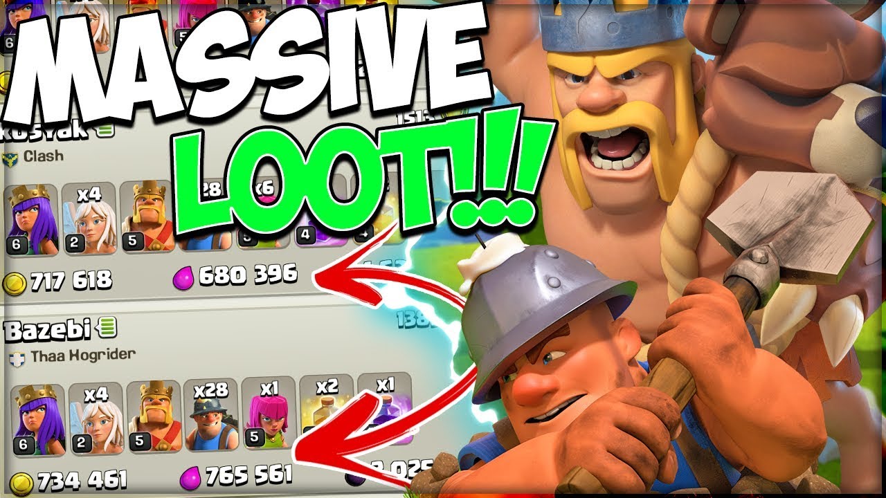 Miner Farming Stole So Much Loot in this Rushed Base Episode! NEW Primal King Skin in Clash of Clans